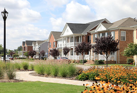 The vibrant 600-unit Broad Creek residence in Norfolk, Virginia.