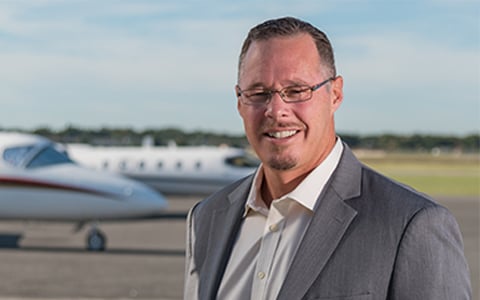 Director of Aviation, Fin Bonset’s headshot