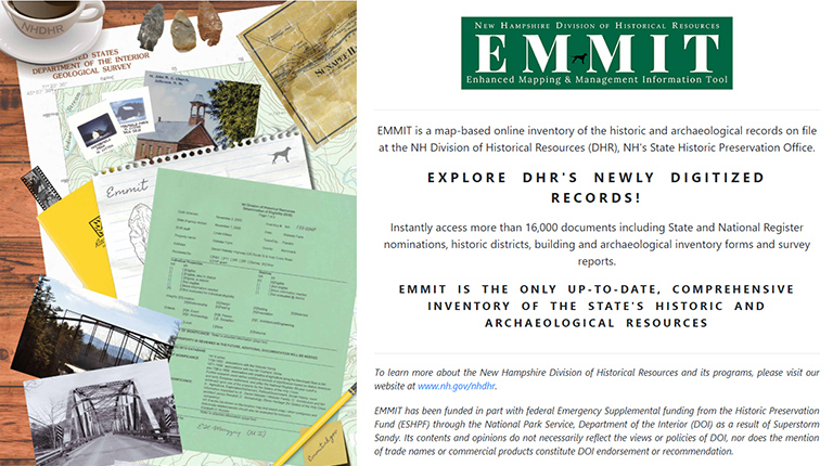 EMMIT software portal uses GIS to create historic map-based inventory and archive.