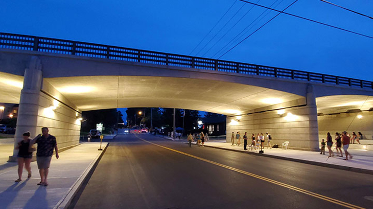 VHB Portland wins ACEC Maine Grand Conceptor Engineering Award for Route 1 Bridge.