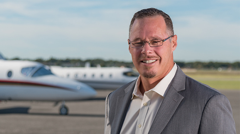 Director of Aviation, Fin Bonset’s headshot